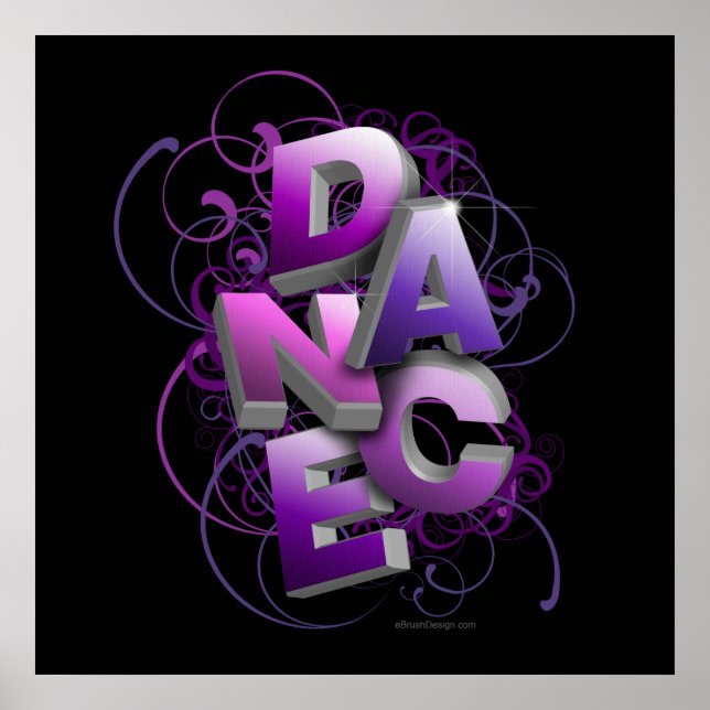3D Dance (Summer) Poster (Front)