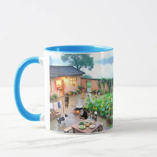 3D Design Combo Mug | Perfect Size Coffee & Tea Cu (Left)