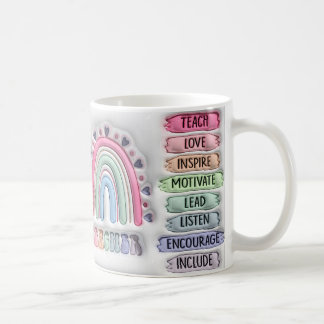 3d Design mug for teachers