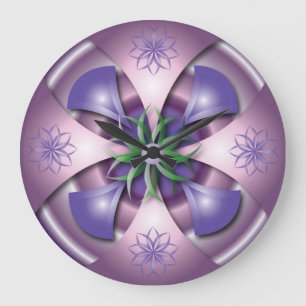 3D design wall clock