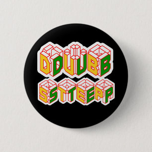3D Dubstep shirt 2 Inch Round Button