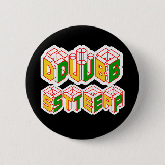 3D Dubstep shirt 2 Inch Round Button