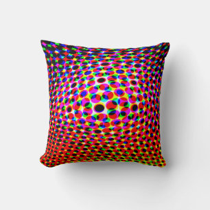 3D Effect Throw Pillow