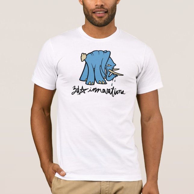 3d Elephant T-Shirt (Front)