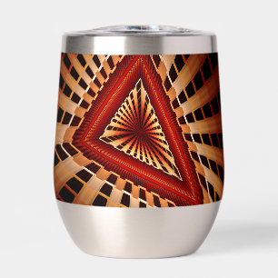 3D Fantasy Network Modern Fractal Graphic Design