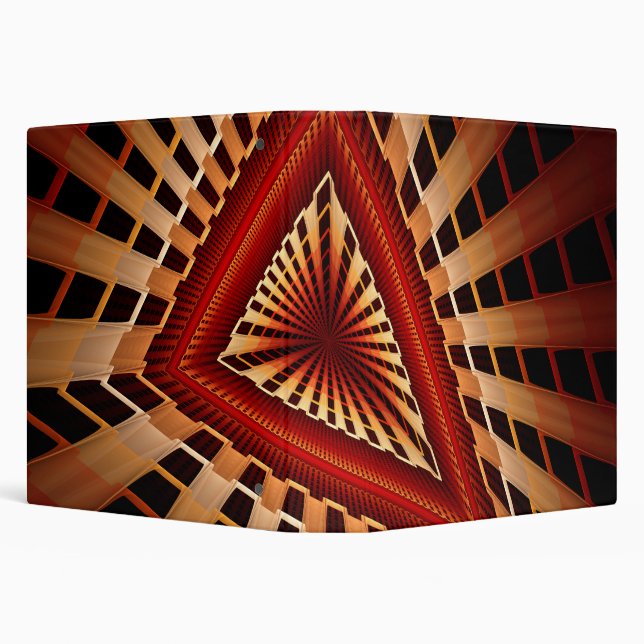 3D Fantasy Network Modern Fractal Graphic Design Binder (Background)