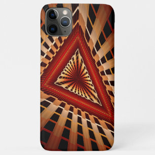 3D Fantasy Network Modern Fractal Graphic Design iPhone 11 Pro Max Case