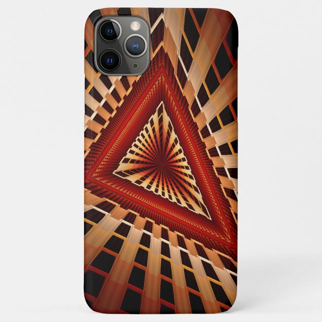 3D Fantasy Network Modern Fractal Graphic Design Case-Mate iPhone Case (Back)