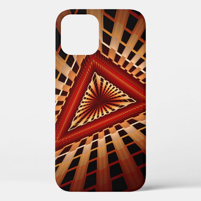 3D Fantasy Network Modern Fractal Graphic Design Case-Mate iPhone Case (Back)