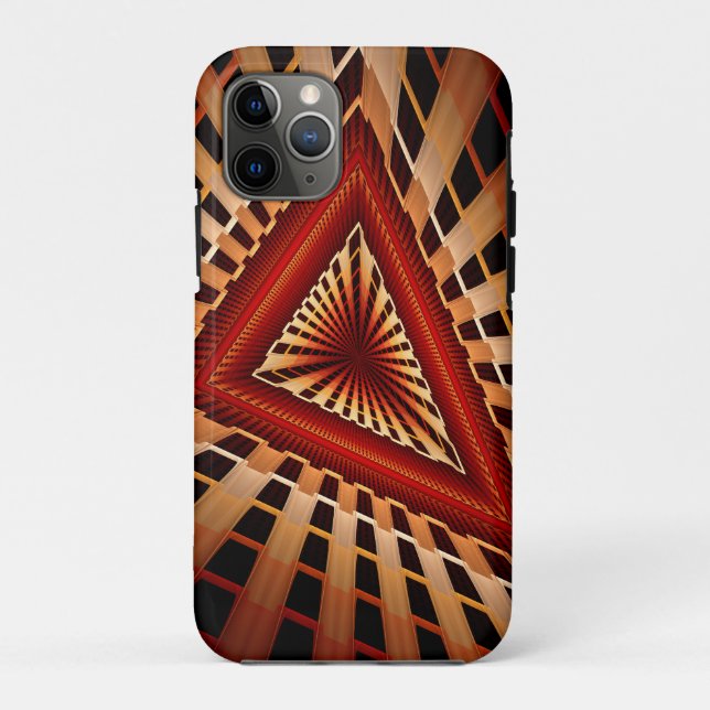 3D Fantasy Network Modern Fractal Graphic Design Case-Mate iPhone Case (Back)