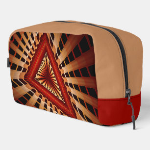 3D Fantasy Network Modern Fractal Graphic Design Dopp Kit