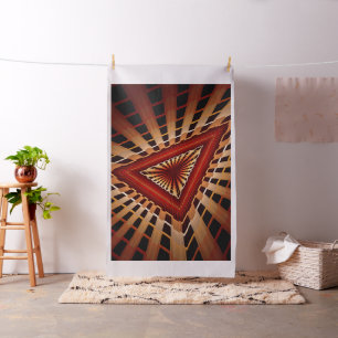 3D Fantasy Network Modern Fractal Graphic Design Fabric