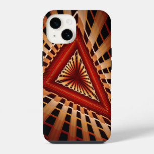 3D Fantasy Network Modern Fractal Graphic Design iPhone 14 Case