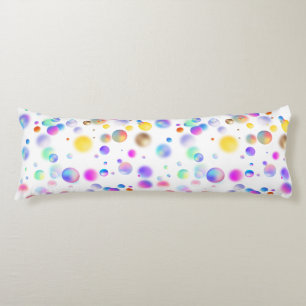 3D Floating Balls Pattern. No BG Body Pillow