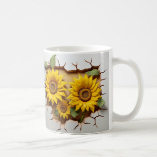 3D Floral Mug