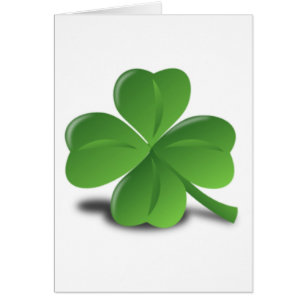 3D Four Leaf Clover