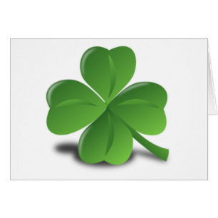 3D Four Leaf Clover
