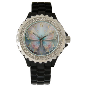 3D Fractal Art Pastel Butterfly, Watch