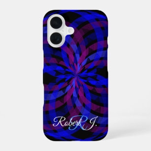 3D Geometric Flower Petal Centre iPhone 16 Case