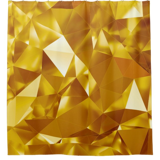 3D Geometric: Metallic Background Design (Front)