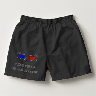 3D Glasses Boxers