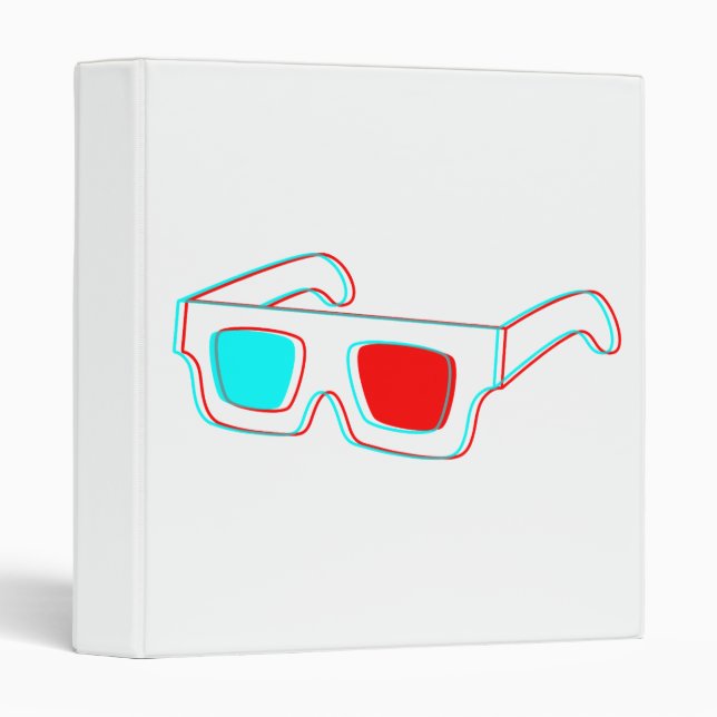 3D Glasses design - binder (Front/Spine)