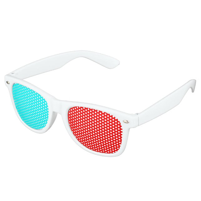 3D Glasses design - party glasses (Angled)