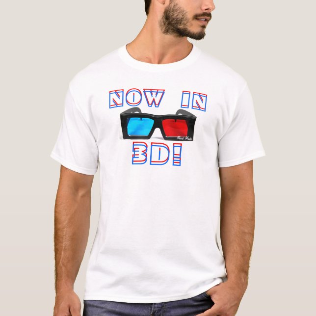 3D Glasses T-Shirt (Front)