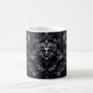 3D Goth with Face Coffee Mug
