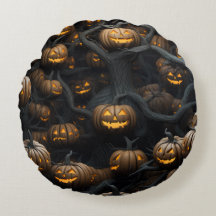 3d halloween pumpkins pattern