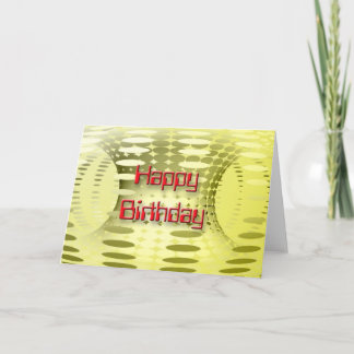 3D Happy birthday YL 3 Card