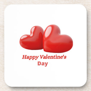 3D Heart Design Coaster