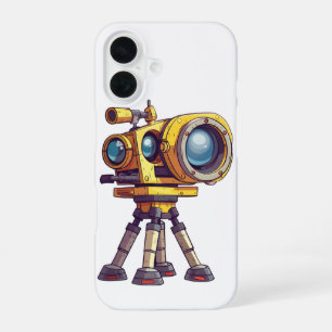 3d Icon Theodolite Rendered Isolated On The Transp iPhone 16 Case