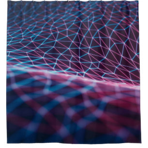 3D illustration, embossed mesh representing intern