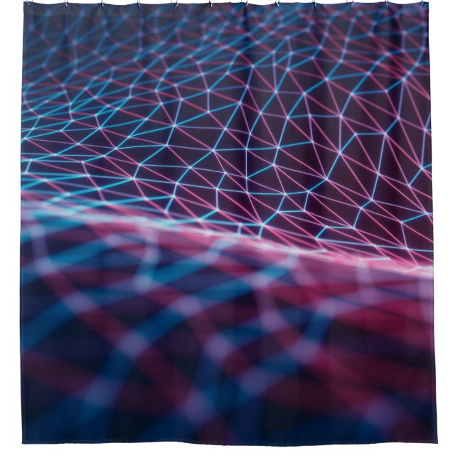 3D illustration, embossed mesh representing intern (Front)