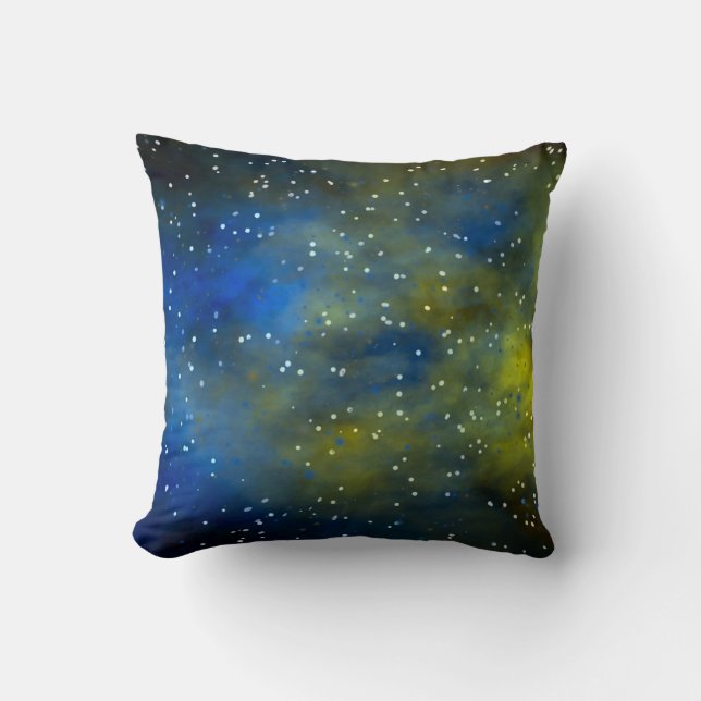 3D illustration, modern background illustration, f Throw Pillow (Front)