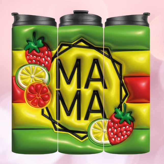 3D Inflated Tumbler - Summer Mama in Fruity Frame (Creator Uploaded)