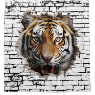 3D Jaguar Wall Break Art – Realistic Safari