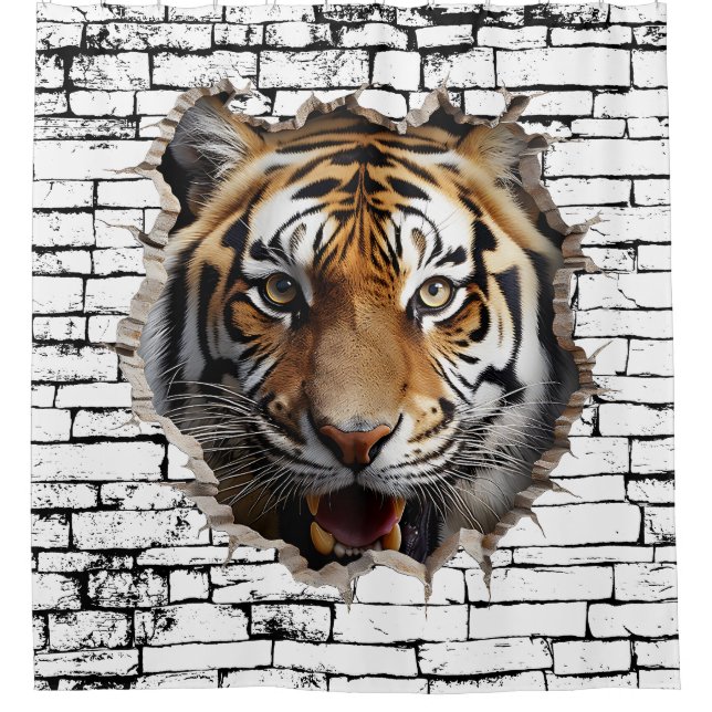 3D Jaguar Wall Break Art – Realistic Safari (Front)