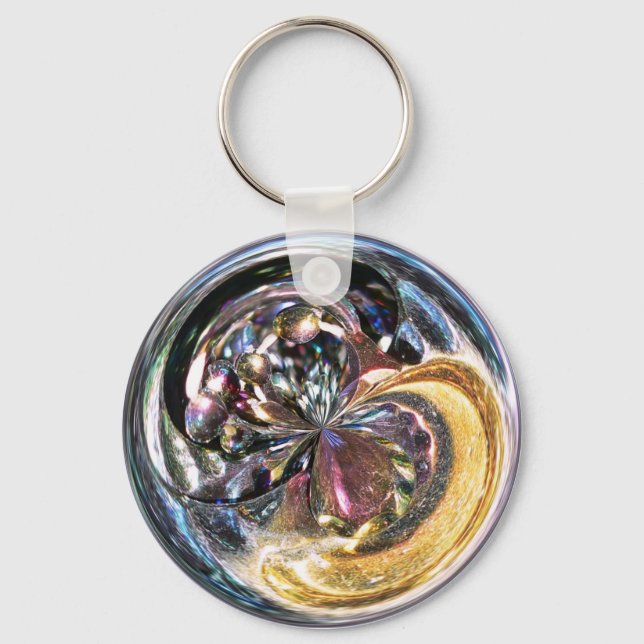3D Jewel-toned keyring (Front)