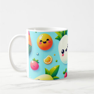 3D Kawaii Fruit Coffee Mug