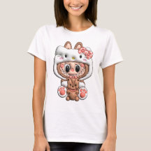 3D Labubu design with Hello Kitty