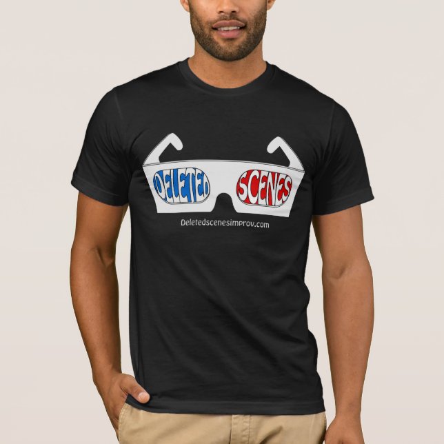 3D Logo Black T-Shirt (Front)
