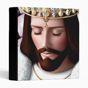 3D Look AI King of the Universe Jesus Binder