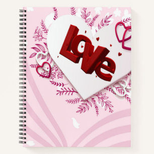3D love Notebook