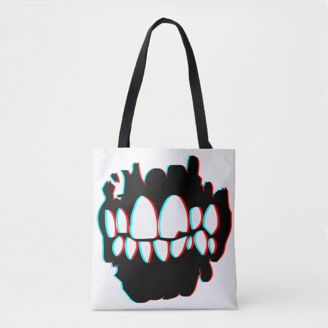 3D LOWLIFE — Tygkasse Tote Bag (Front)