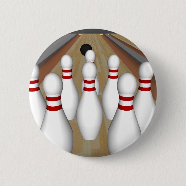 3D Model: Bowling Pins on Lane: (Front)