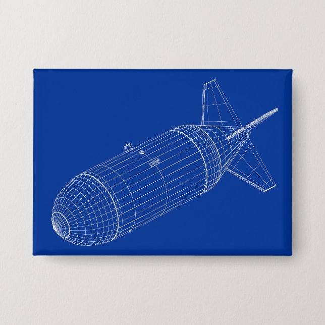 3D model of nuclear gravity bomb (Front)