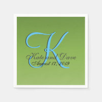 3d Monogram Green Lime