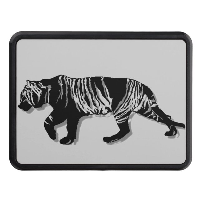 3D Mountain Tiger Trailer Hitch Cover (Front)